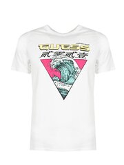 Guess T-Shirt - MBRI25KAVR4 - Белый  regular fit MBRI25KAVR4 цена и информация | Мужские футболки | 220.lv