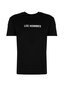 T-krekls vīriešiem Les Hommes LF224302-0700-9001, melns cena un informācija | Vīriešu T-krekli | 220.lv
