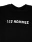 T-krekls vīriešiem Les Hommes LF224302-0700-9001, melns cena un informācija | Vīriešu T-krekli | 220.lv