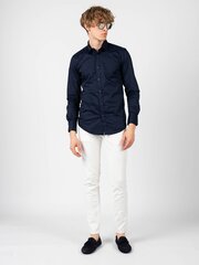 Antony Morato Рубашка Super Slim - MMSL00375-FA450001 - Военно-морской  Slim Fit MMSL00375-FA450001 цена и информация | Мужские рубашки | 220.lv