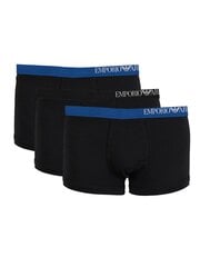 Emporio Armani Боксеры 3 Pack - 111357 2F728 - Черный 111357 2F728 цена и информация | Мужские трусы Nek, черные | 220.lv