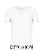 Emporio Armani T-shirt V-neck - 111760 3R755 - Белый  Slim Fit 111760 3R755 цена и информация | Мужские футболки | 220.lv