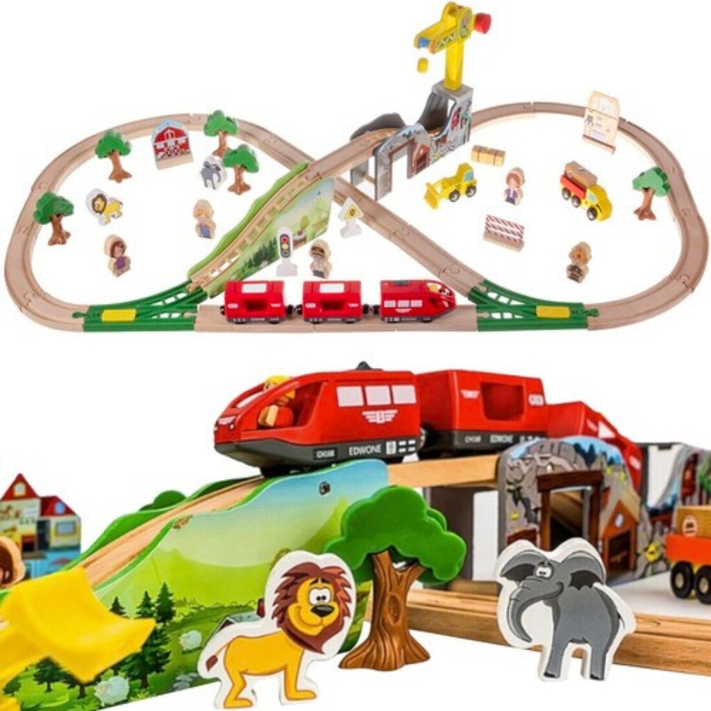 Koka dzelzceļš cena un informācija | Rotaļlietas zēniem | 220.lv