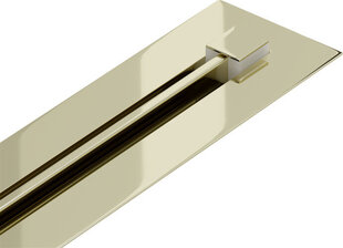 Dušas noteka Mexen Flat 360 Super Slim, Gold, 140 cm cena un informācija | Dušas trapi | 220.lv