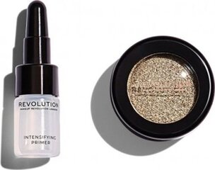 Komplekts Makeup Revolution Flawless Foils Effet: acu ēnas, 2 g + acu ēnu bāze, 2 ml cena un informācija | Acu ēnas, skropstu tušas, zīmuļi, serumi | 220.lv