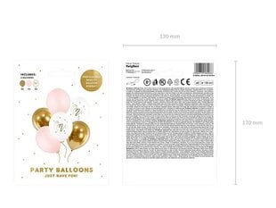 Baloni 30 cm, 6 gab., T45 cena un informācija | Baloni | 220.lv