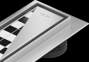 Dušas noteka Mexen 2 in 1, zems sifons PRO 360, Chrome, 100 cm cena un informācija | Dušas trapi | 220.lv