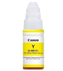 Canon Ink GI-490 Yellow 0666C001 цена и информация | Картриджи для струйных принтеров | 220.lv