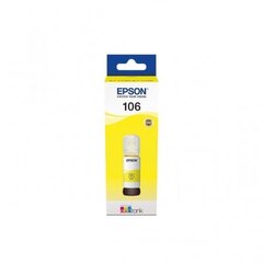 Epson EcoTank 106 Yellow C13T00R440 70ml цена и информация | Картриджи для струйных принтеров | 220.lv