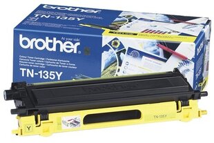 Brother Toner TN-135 Yellow 4k TN135Y cena un informācija | Kārtridži lāzerprinteriem | 220.lv