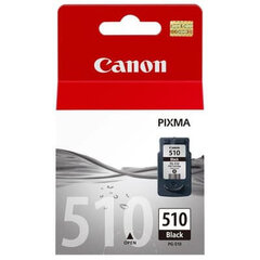 Canon PG-510 2970B001AA Black 220 lk 9ml cena un informācija | Tintes kārtridži | 220.lv