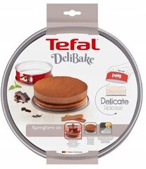 Uzspiežama kūkas forma Tefal DelibakeJ1641474, 27 cm cena un informācija | Cepamais papīrs, trauki, formas | 220.lv