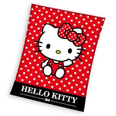 Bērnu pleds Hello Kitty, 150x200 cm cena un informācija | Gultas pārklāji, pledi | 220.lv
