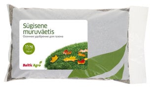 Rudens zāliena mēslojums, Batic Agro, 15 kg cena un informācija | Beramie mēslošanas līdzekļi | 220.lv