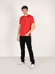 North Sails x Prada T-krekls Foehn - 45 2302 000, sarkans cena un informācija | Vīriešu T-krekli | 220.lv