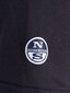 North Sails x Prada T-krekls Foehn - 45 2302 000, melns цена и информация | Vīriešu T-krekli | 220.lv