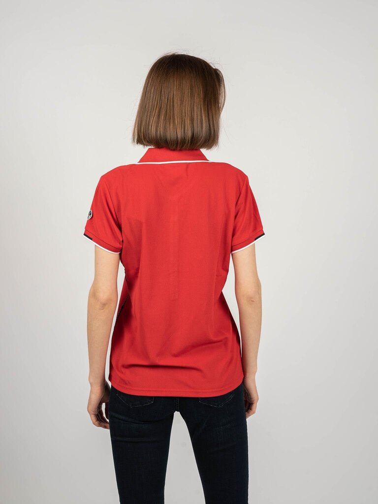 North Sails x Prada Polo krekls sievietēm Auroa, sarkans cena un informācija | T-krekli sievietēm | 220.lv