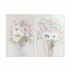 Картина DKD Home Decor «Ваза для цветов» 80 x 3 x 120 cм, Shabby Chic цена и информация | Картины | 220.lv