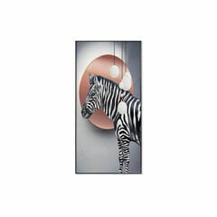 Glezna DKD Home Decor Zebra 80 x 3 x 160 cm cena un informācija | Gleznas | 220.lv