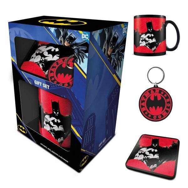 Batman Gift Set Red cena un informācija | Datorspēļu suvenīri | 220.lv