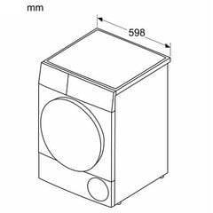 Bosch WQG242AESN цена и информация | Сушилки для белья | 220.lv