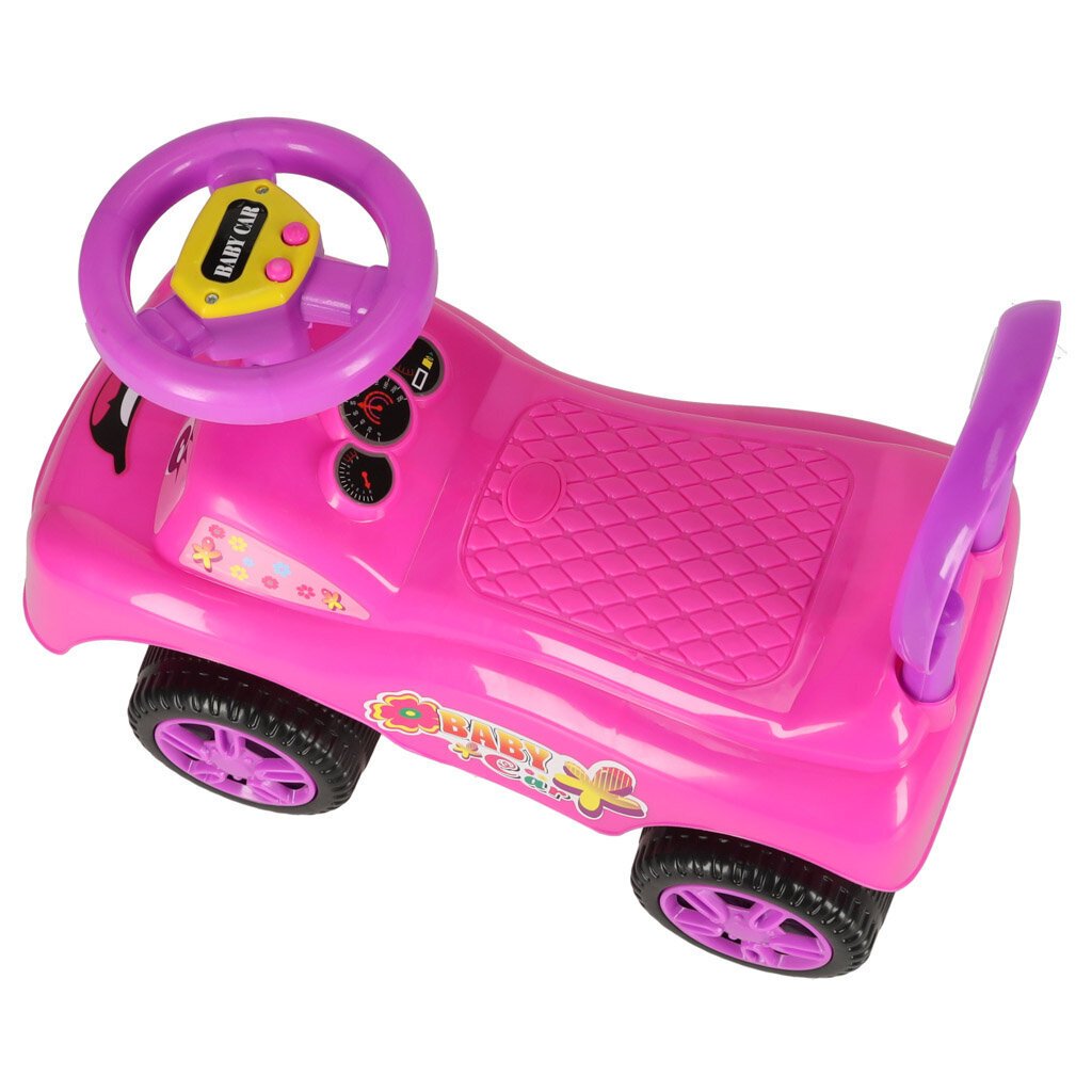 Stumjamā mašīna, rozā цена и информация | Rotaļlietas zīdaiņiem | 220.lv