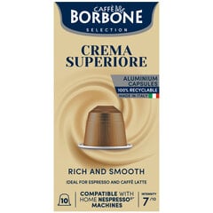 Kafijas kapsulas Borbone Crema Superiore, 50g, 10gab. цена и информация | Кофе, какао | 220.lv