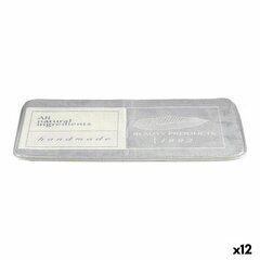 Коврик для ванной комнаты Beauty Products Серый Белый (40 x 1,5 x 60 cm) (12 штук) цена и информация | Ковры | 220.lv