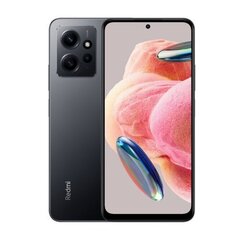 Смартфон Xiaomi Redmi Note 12 6,67 дюйма, 6 ГБ ОЗУ, 128 ГБ ПЗУ, две SIM-карты, 4G, серый оникс цена и информация | Мобильные телефоны | 220.lv