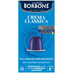 Kafijas kapsulas Borbone Crema Classica, 50g, 10gab. цена и информация | Кофе, какао | 220.lv