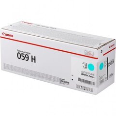 Canon 059 H C 3626C001, Cyan цена и информация | Картриджи для лазерных принтеров | 220.lv