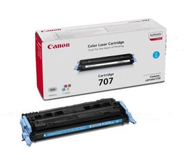 Canon Cartridge 707 Cyan 9423A004AA cena un informācija | Kārtridži lāzerprinteriem | 220.lv