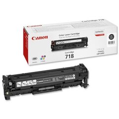 Canon Cartridge 718 Black 2662B002 cena un informācija | Kārtridži lāzerprinteriem | 220.lv