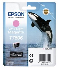Epson Ink Light Magenta HC C13T76064010 cena un informācija | Tintes kārtridži | 220.lv