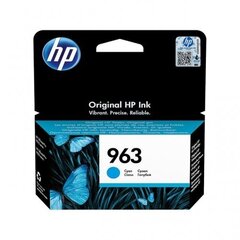 Hewlett-Packard 963 3JA23AE Cyan cena un informācija | Tintes kārtridži | 220.lv
