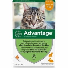 Мнсектицидный Advantage цена и информация | Средства по уходу за животными | 220.lv