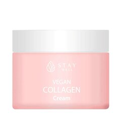 Kolagēna krēms Stay Well Vegan Collagen Cream, 50 ml cena un informācija | Sejas krēmi | 220.lv