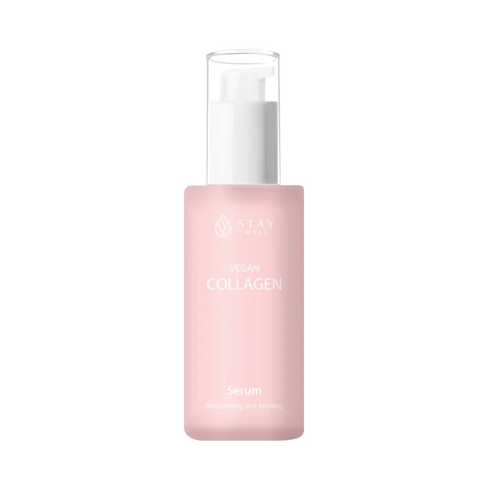 Kolagēna serums Stay Well Vegan Collagen, 50 ml cena un informācija | Serumi sejai, eļļas | 220.lv