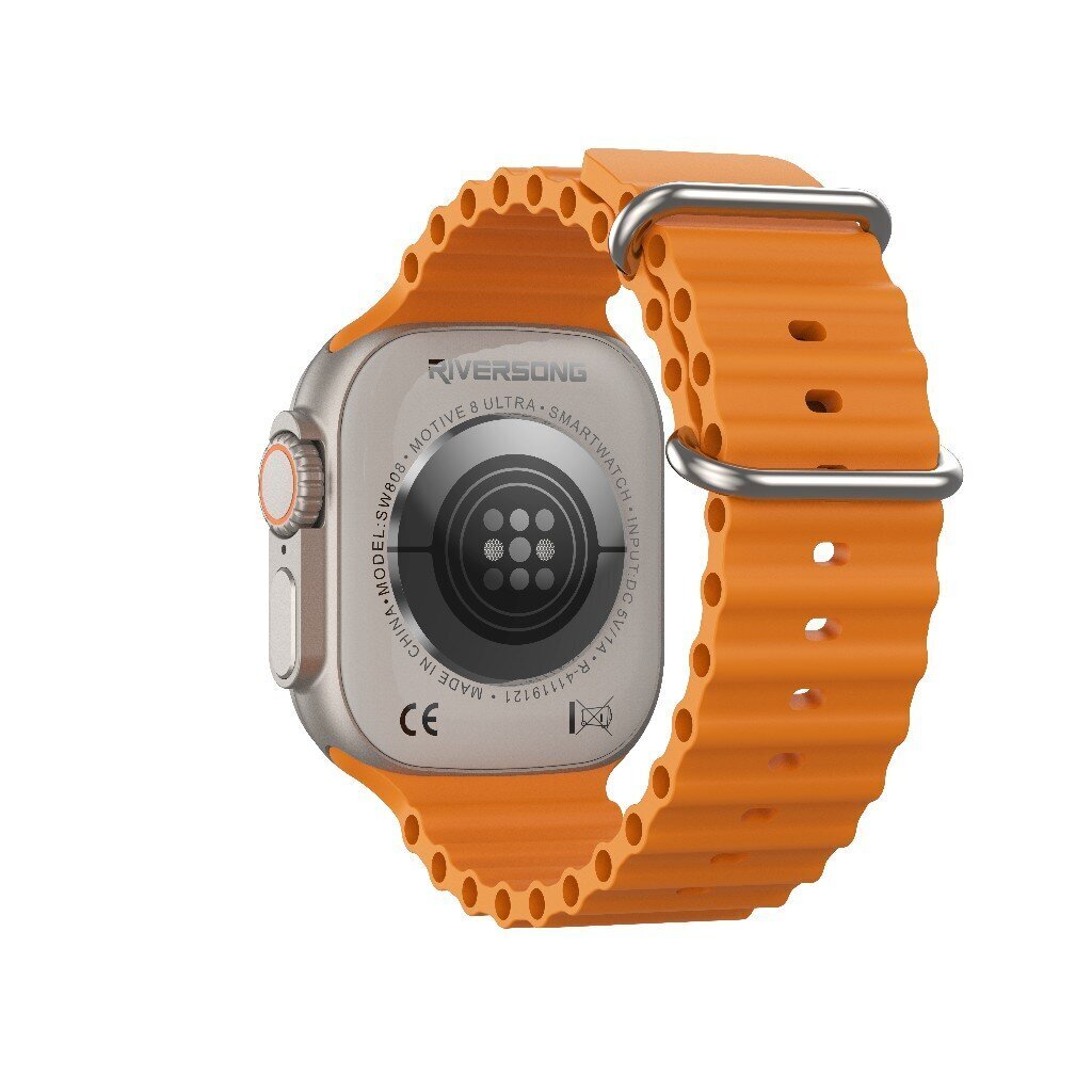 Riversong Motive 8 Ultra SW808 Midnight Black/Orange cena un informācija | Viedpulksteņi (smartwatch) | 220.lv