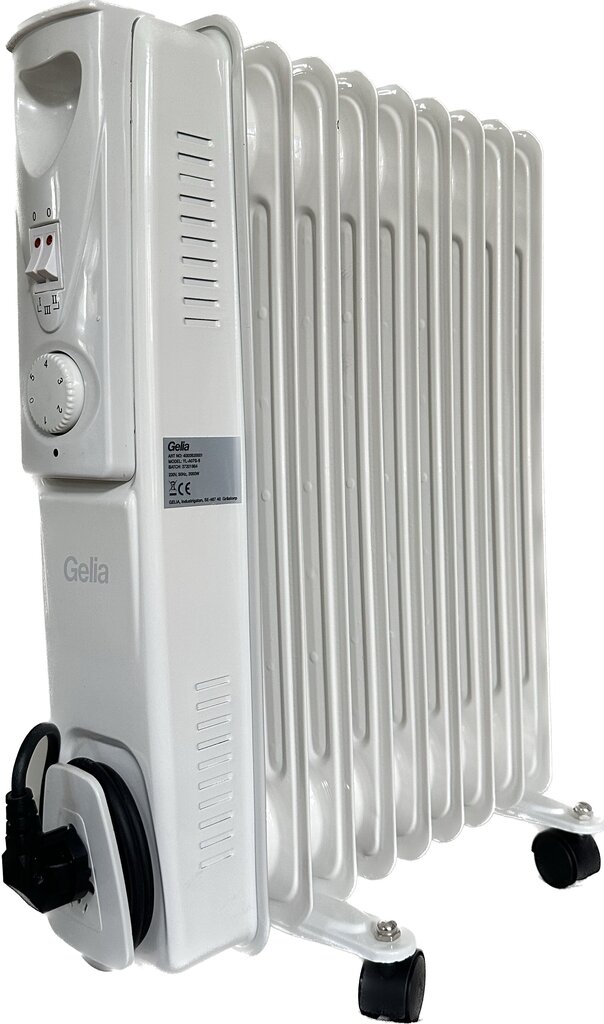 Eļļas radiators Gelia YL-A07S-9, 2000W цена и информация | Sildītāji | 220.lv