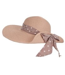 Sieviešu pludmales cepure ar banti 6350-uniw cena un informācija | Sieviešu cepures | 220.lv