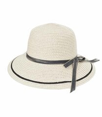 Salmu cepure ar elegantu lentīti 6367-uniw цена и информация | Женские шапки | 220.lv
