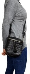Большая стеганая городская сумка, сумка через плечо, поясная сумка, ремень. цена и информация | Женские сумки | 220.lv