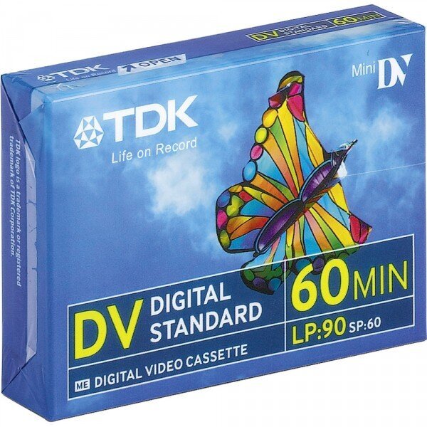 TDK kameras kasetne DVC 60 cena un informācija | USB Atmiņas kartes | 220.lv