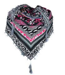 Šalles raksti BOHO stilā 7672-uniw цена и информация | <p>Тапочки женские</p>
 | 220.lv