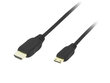 Blow, HDMI/Mini HDMI, 1.5 m cena un informācija | Kabeļi un vadi | 220.lv