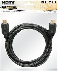Blow, HDMI, 5 m cena un informācija | Kabeļi un vadi | 220.lv