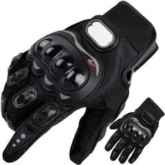 Мотоциклетные перчатки Trizand, черные цена и информация | Мото перчатки, защита | 220.lv