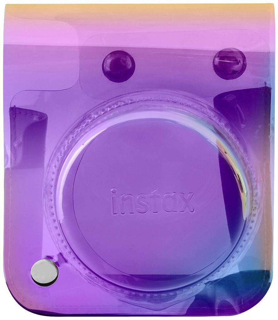 Чехол-сумка для фотоаппарата Fujifilm Instax Mini 12 футляр, iridescent  цена | 220.lv