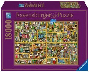 Puzle Maģiskā bibliotēka Ravensburger, 18 000 d. cena un informācija | Puzles, 3D puzles | 220.lv